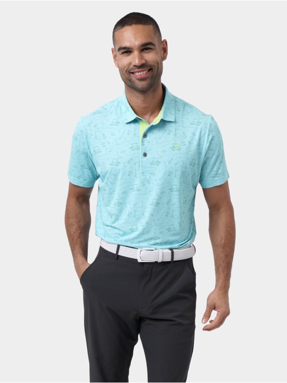 Druids CIRCUIT POLO - MINT Size Large